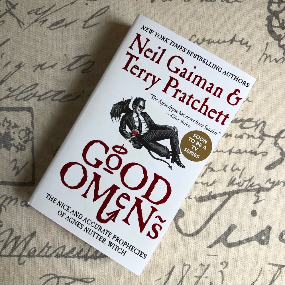 Good Omens Book by Neil Gaiman and Terry Pratchett